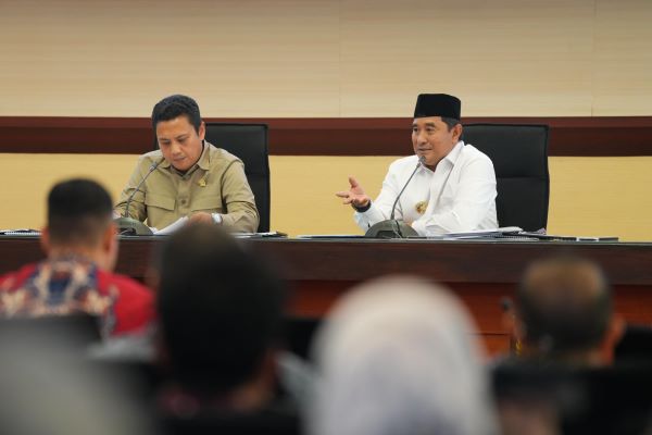 Kunker DPR RI, Pj Gubernur Tampakkan Peta Administrasi Baru Sulsel