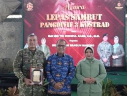 Perkuat Kolaborasi, Danny Pomanto Hadiri Sertijab Pangdivif 3/Kostrad