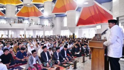 Hari Raya Idulfitri, Pj Gubernur Sulsel: Momentum Mengikhlaskan dan Memaafkan
