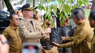 Peringati Hari Bumi, Pemkab Gowa Tanam 8000 Pohon di 3 Titik