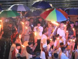 Pawai Obor dan Takbir Keliling Pemkot Makassar Diikuti 20 Ribu Peserta