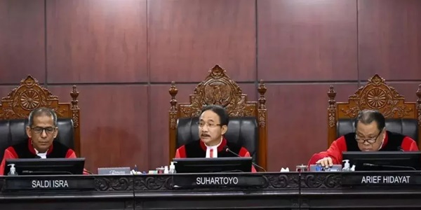 Tok! MK Resmi Tolak Permohonan Sengketa Hasil Pilpres 2024