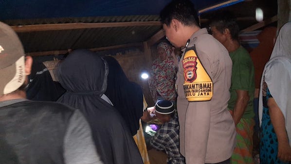Seorang Pria Paruh Baya di Jeneponto Ditemukan Tewas Dalam Kebun
