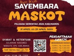 KPU Maros Gelar Sayembara Maskot Pilkada Serentak 2024