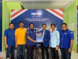 Tim Chaidir Syam dan Suhartina Bohari Kompak Ambil Formulir di DPC Demokrat
