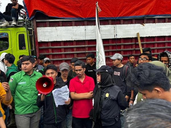 Aliansi Organda se-UMI Gelar Aksi, Peringati April Makassar Berdarah