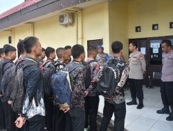 Kapolres Bulukumba Pantau Langsung Kegiatan Rekrutmen Polri 2024