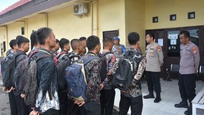 Kapolres Bulukumba Pantau Langsung Kegiatan Rekrutmen Polri 2024