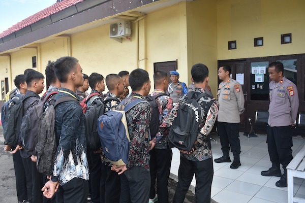 Kapolres Bulukumba Pantau Langsung Kegiatan Rekrutmen Polri 2024