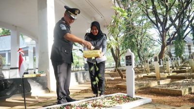 HBP ke-60, Rutan Makassar Tabur Bunga Kenang Jasa Para Pahlawan