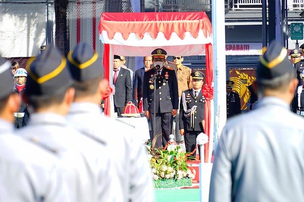 Upacara HBP ke-60, Liberti Sitinjak : Jaga Integritas dan Berbudaya Anti Korupsi