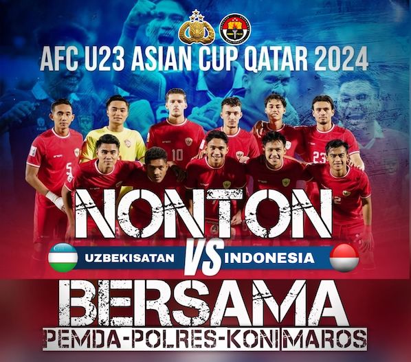 Pemkab Maros Akan Gelar Nobar Timnas Indonesia vs Uzbekistan, Ini Tempatnya