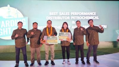 Pertamina Sulawesi Apresiasi Kinerja Agen BBM Industri-Distributor Petrochemical Terbaik