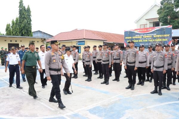 Operasi Ketupat 2024 Dimulai, Polres Majene Laksanakan Apel Gelar Pasukan