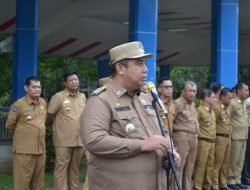 Bupati Maros Pimpin Apel Hari Pertama Kerja Tahun 2024