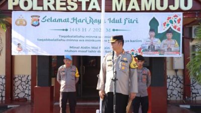Terlambat Kembali Cuti Lebaran, Personel Polresta Mamuju Terancam Mutasi