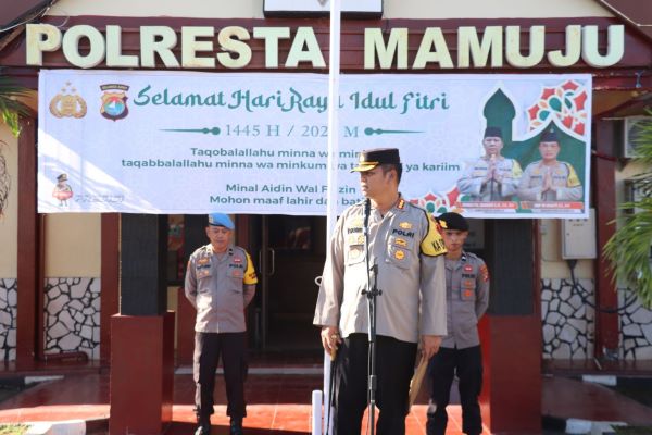 Terlambat Kembali Cuti Lebaran, Personel Polresta Mamuju Terancam Mutasi
