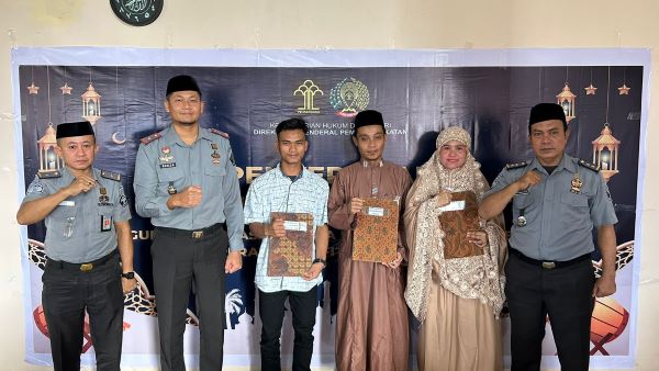 Ratusan Napi Rutan Jeneponto Terima Remisi Idulfitri 2024