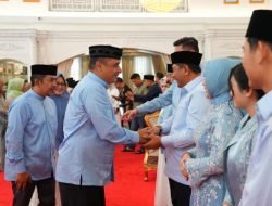 Hari Kedua Lebaran, Pj Gubernur Terima Kunjungan Silaturahmi Bupati dan Jajaran