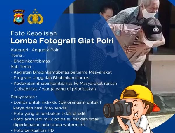 Polda Sulbar Buka Pendaftaran Lomba Foto, Menangkan Hadiah Jutaan Rupiah