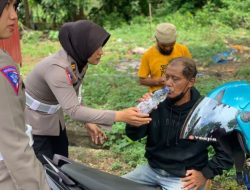 Srikandi Ditlantas Polda Sulbar Hadir Melayani Setulus Hati