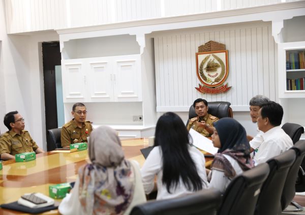 Tingkatkan Tata Kelola Manajemen Risiko, Pj Sekda Terima Kunjungan Asitensi BPKP Sulsel