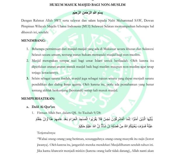 Sulsel Siaga Bencana, MUI Rilis Maklumat Imbau Salurkan Bantuan dan Doa