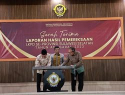 Hasil Pemeriksaan LKPD 2023, Pemkot Makassar Raih Predikat WTP