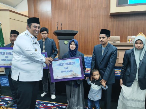 Bupati Maros Berikan Paket Umroh Gratis Kepada Pemenang MTQ