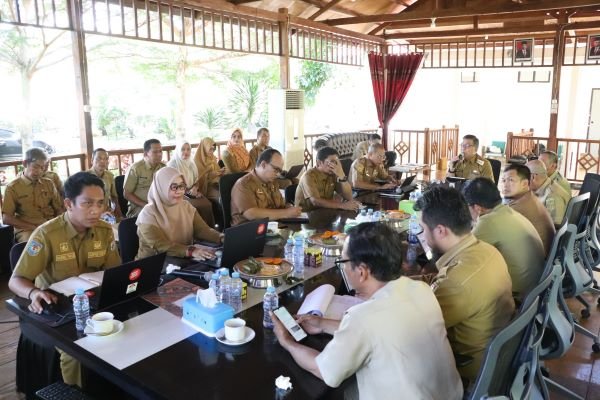 Rapat Evaluasi, Pemprov Sulbar Komitmen Lakukan Pencegahan Korupsi
