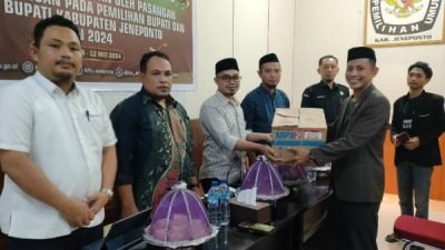 Tak Bersyarat, Jahidin Chilo dan Sapri Gagal Nyalon Independen di Pilkada Jeneponto