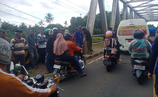 Proses Pencarian Korban Dugaan Bunuh Diri di Jembatan Pappa Dihentikan