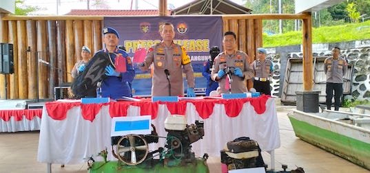 Pelaku Tangkap Ikan Gunakan Bahan Peledak Berhasil Diringkus