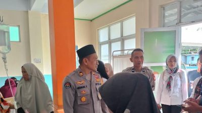 42 Anak di Majene Keracunan Makanan, Polsek Pamboang Datangi TKP