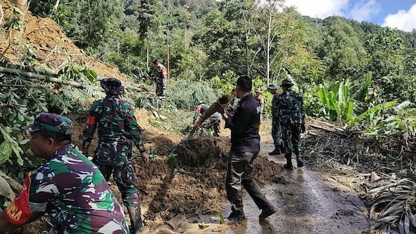 Longsor Terus Terjadi di Torut, Warga Dihimbau untuk Selalu Waspada