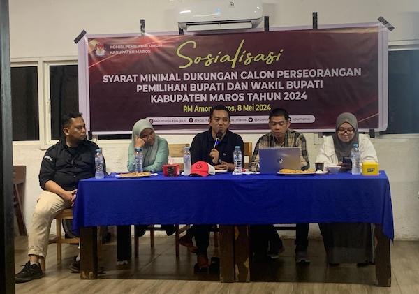 Ketua KPU Maros Sebut Anggaran Pilkada Sudah Siap