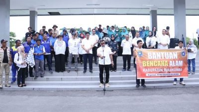 Bupati Bulukumba Lepas Bantuan Bencana ke Wajo dan Luwu