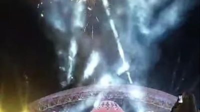 Penutupan MTQ Provinsi di Takalar Diwarnai Kembang Api