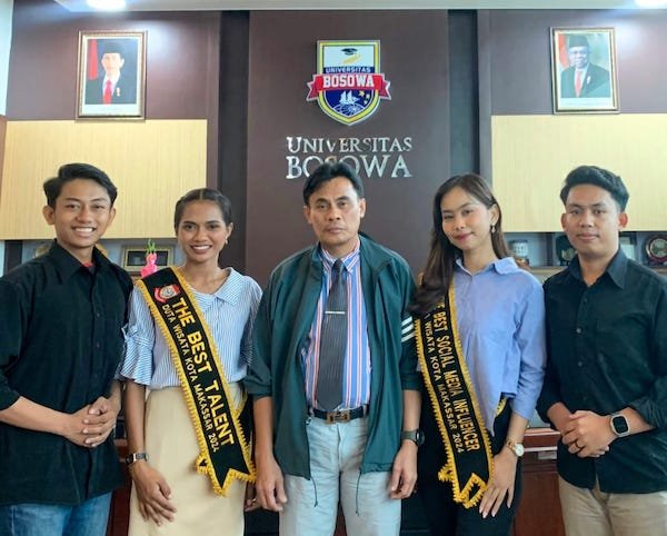 4 Mahasiswa Unibos Masuk Finalis Duta Wisata Kota Makassar