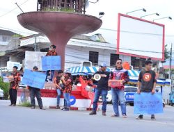 Pemuda Pancasila Torut Turun ke Jalan Gelar Aksi Galang Dana, Bantu Korban Longsor