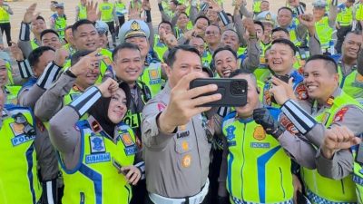 Dirlantas Polda Sulsel Pimpin Apel Pasukan KTT di Bali