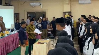 Ketua KPU Parepare Lantik 66 Anggota PPS