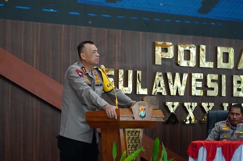 Latihan Pra Operasi Pekat, Kapolda Sulbar Harap Wujudkan Tujuan Operasi
