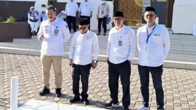 Masuk Rekor MURI, Kakanwil Kemenag Sulsel Pimpin Langsung Kalibrasi Arah Kiblat