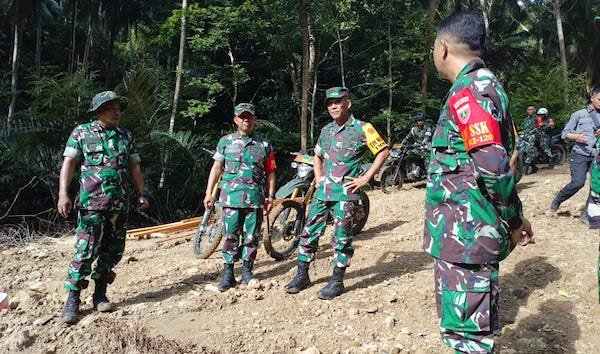 TMMD ke-120 Kodim 1415/Selayar Dapat Kunjungan Tim Pengawas