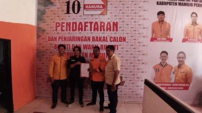 Maju Pilkada Mamuju, Irwan Pababari Harap Rekomendasi Hanura