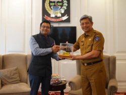 Terima Kunjungan Konjen India, Pj Sekda Tawarkan Kerjasama Industri Pengolahan Sutera