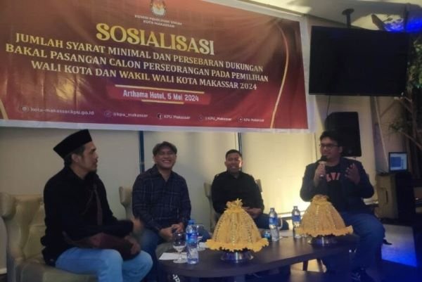 Syarat Dukungan Bakal Calon Perseorangan Pilwali Makassar 2024