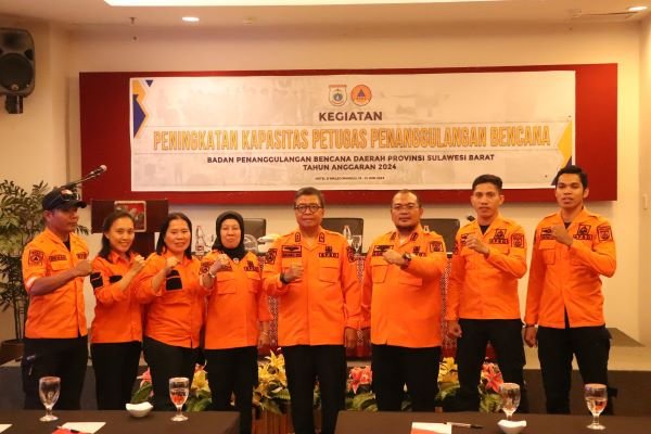 Tingkatkan Kapasitas Penanggulangan Bencana, Sekprov Sulbar: BPBD Harus Siap Siaga