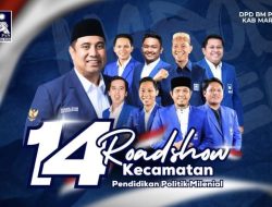 Kawal Chaidir Syam di Pilkada, BM PAN Maros Gelar Road Show